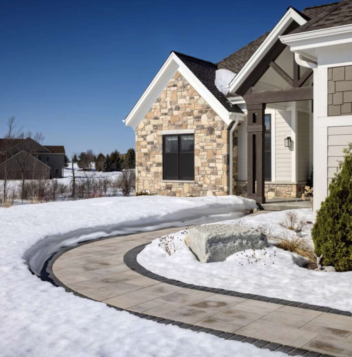 Why Paving Stones Are Perfect for Cold Pennsylvania Driveways and Walkways ❄️