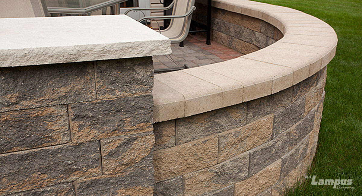 Stone Wall Cap - Tapered Bullnose