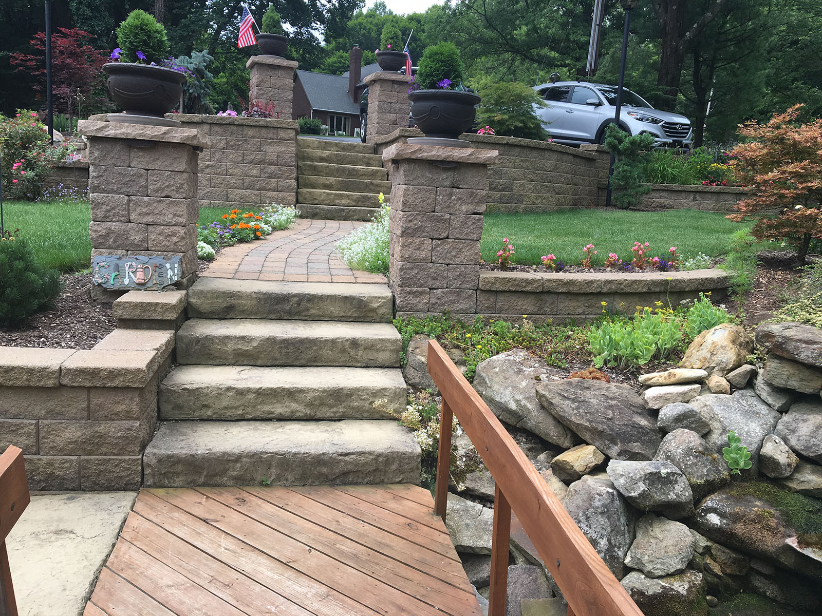 Retaining Wall - Gibsonia wall construction