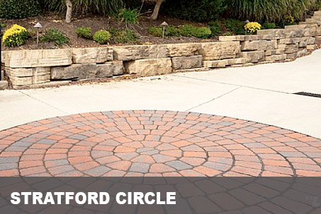 Stratford Circle Pavers - Patio