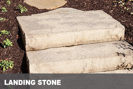 Landing Stone Steps and Stepping Stones