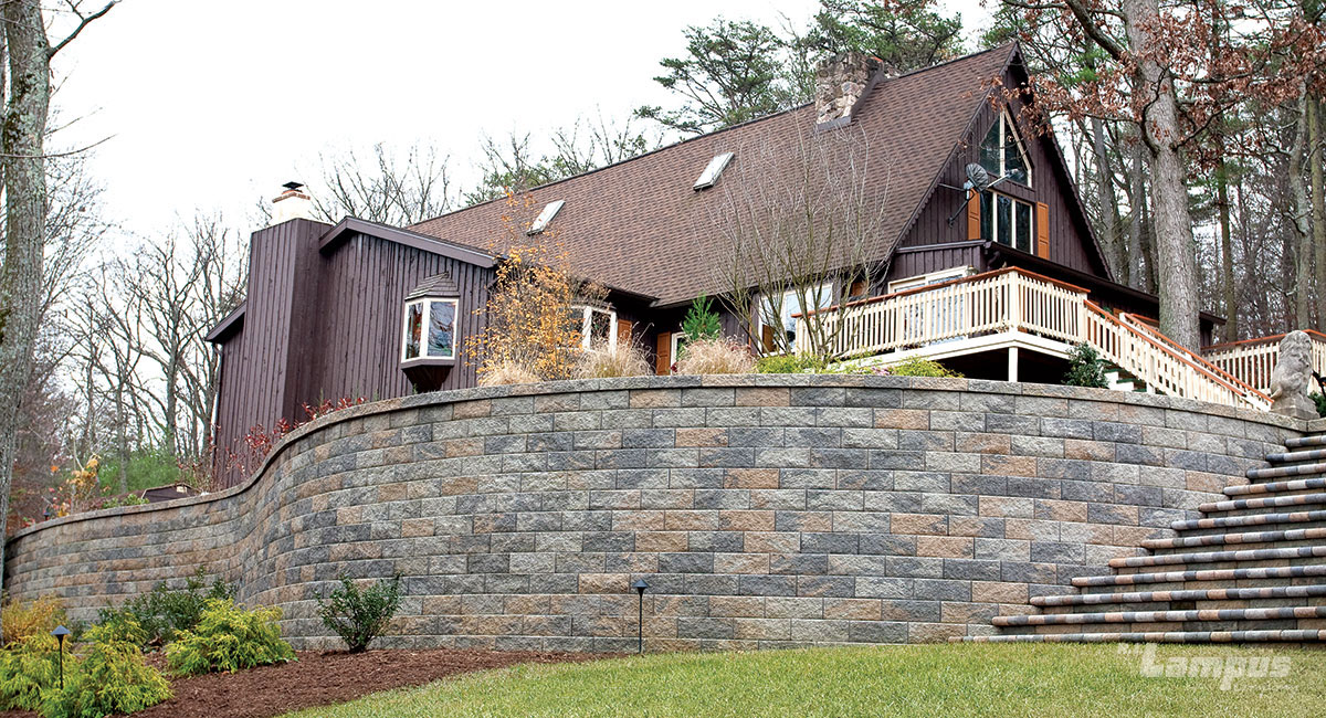 Standard Wall Block for Retaining Wall Design