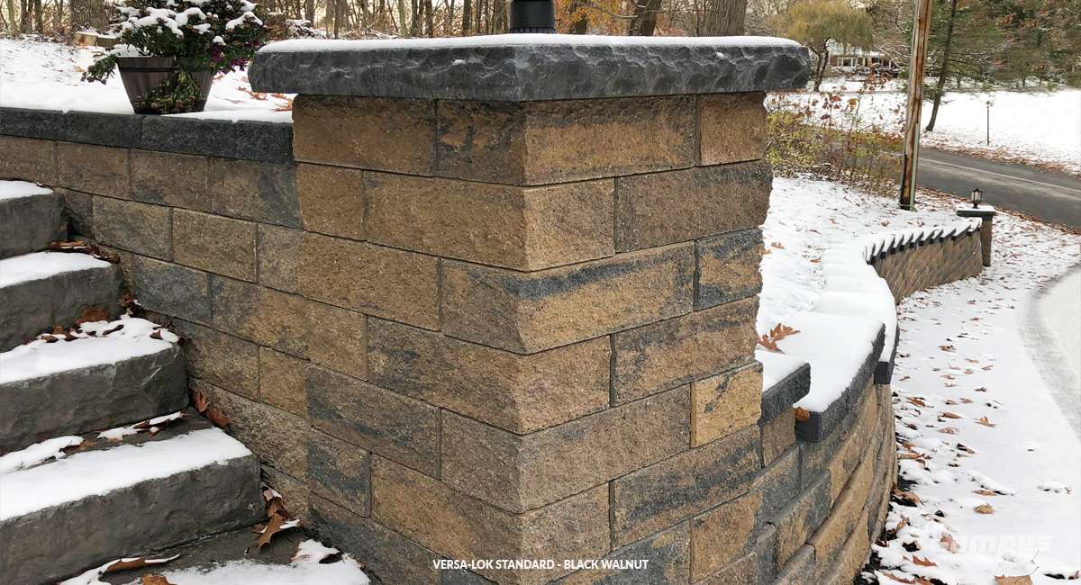 Elevate Your Winter Space: How Paving Stones and Wall Block Improve Your Property for Winter Fun in Pennsylvania