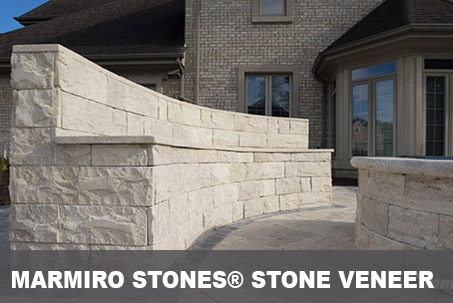 STONE VENEER WALL BLOCK AND RETAINING WALLS